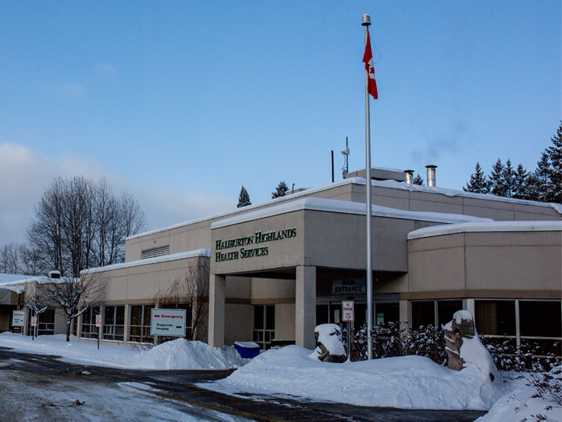 HHHS Haliburton location entrance